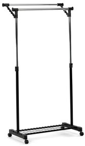 Fekete Fém Ruhafogas. 84511 BK