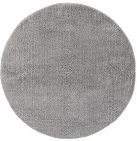 Shaggy szőnyeg kör alakú Soda Grey o 160 cm