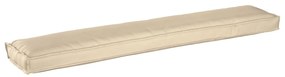 Palettapárnák padhoz 2 db Bézs 200x40x8 cm Oxford szövet