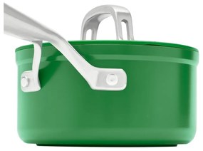 Indukciós tűzhelyhez alkalmas edény fedővel-kerámia felülettel 1,3 l Meda 3.0 – FABINI