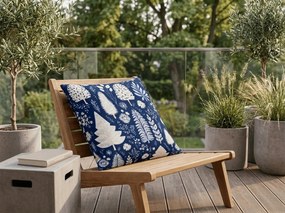 Mikroszálas párnahuzat INDIGO BLOOM 45x45 cm, kék