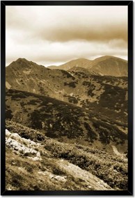 Poszterek keretben 40x60 Tátra Lengyel hegyek Kilátás