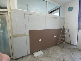 Lángálló Elitexa extra sűrű zajcsökkentő panel falra - 50x100x4cm