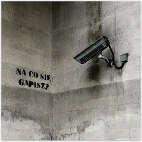 Poszterek 30x30 Banksy Mit bámulsz