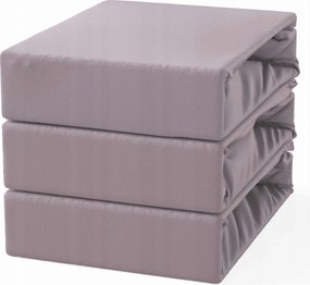 Pamut lepedő gumis 90x200 Hanga/Púderrózsaszín