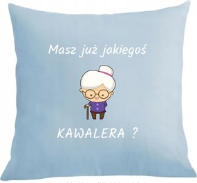 Párna párnahuzat Klasszikus Nagyi Van már lovagod?