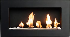 BIO FLAME Easy S Close Black biokandalló 65x40 cm