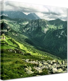 Festmények 20x20 Tátra Lengyel hegyek Kilátás