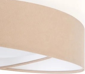 LED mennyezeti lámpa GALAXY MODERN LED/24W/230V átm. 55 cm bézs/fehér