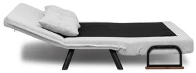Kétszemélyes kihúzható kanapé QIRA szürke