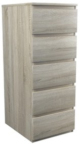 Odell W5 fiókos szekrény, 40x111x45 cm, sonoma