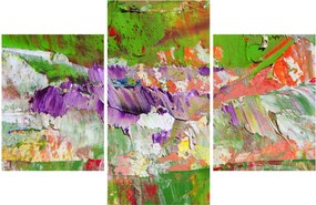 Absztrakció kép - festmény (90x60 cm)