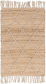 Natúr színű kézi szövésű juta szőnyeg 60x90 cm Shaila – Yes Everyday