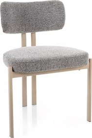 Misaki étkezőszék szürke/kasmír