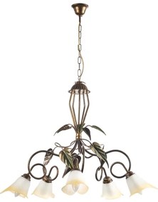 ONLI - Csillár láncon MIRANDA 5xE14/6W/230V