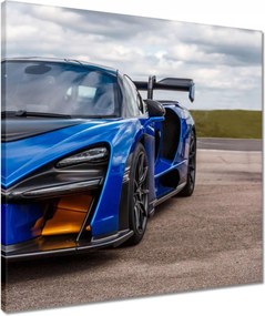Vászonkép 50x50 Sportautó út