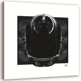 Gario Vászonkép Acél robotfej - Rubiant Méret: 30 x 30 cm