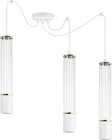 Led Mennyezeti Lámpa Lógó Cső Fehér Hármas Csillár Asztal Felett Sziget