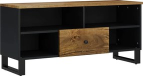 vidaXL tömör mangófa és szerelt fa TV-szekrény 100 x 33 x 46 cm