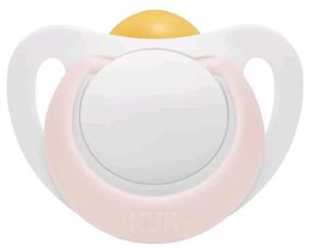 NUK Star baba cumi latex 0–6 h, rózsaszín