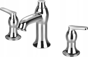 Mosdó Csaptelep 3 Lyukú Retro Króm Álló