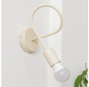 OXFORD fali lámpatest 1xE27/15W/230V krémszínű