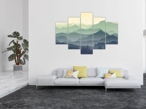 Kép - Forest Mountain (150x105 cm)