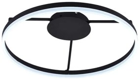 LED dimmelhető felületre szerelhető mennyezeti csillár LED/55W/230V 3000-6500K + távirányító