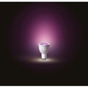 LED Szabályozható izzó Philips Hue WHITE AND COLOR AMBIANCE GU10/5,7W/230V 2000-6500K