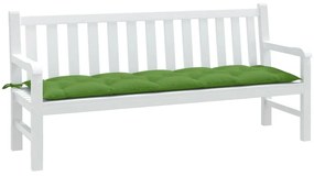 melange zöld szövet kerti padpárna 180 x 50 x 7 cm