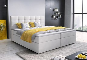 GLOS kárpitozott boxspring ágy, 180x200, cosmic 160