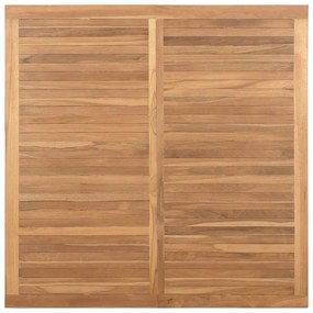 Dohányzóasztal Barna 110 x 110 x 45 cm Tömör tíkfa