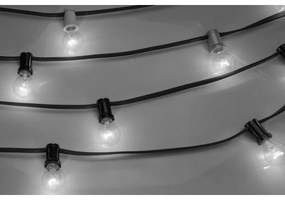 Kültéri dekorációs lánc GIRLANDA 12 m 10xE27/15W/230V IP44