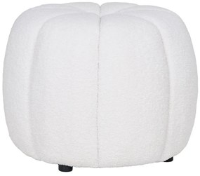 Paisley puff, krémfehér