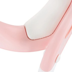 Lépcsős WC szűkítő rózsaszín