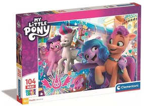 Én kicsi pónim Phone 104 db-os maxi puzzle Clementoni