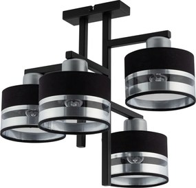 SIGMA LIGHTING 32146 PRO Ernyős Mennyezeti Lámpa Fekete, Ezüst E27 IP20