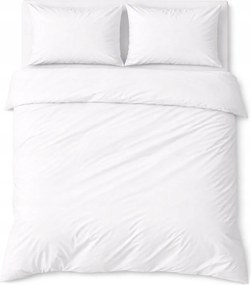 Szállodai ágyneműhuzat fehér 180x200 2x50x60 Prémium pamut
