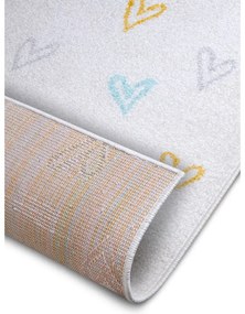 Fehér gyerek szőnyeg 160x235 cm Hearts – Hanse Home