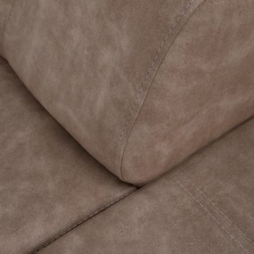 Ülőgarnitúra, bézs, jobbos, MALAGA BIG