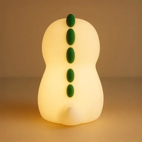 LED RGBW, dimmelhető, újratölthető gyerek éjszakai lámpa DINO LED/1W/5V 1200 mAh