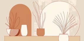 Poszter 91,3x44,5cm Növények nézet