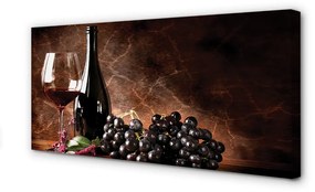 Canvas képek pohár bor 120x60 cm