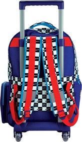 Mancs Őrjárat Racing gurulós iskolatáska, táska 46 cm