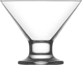 6 részes üveg fagylaltkehely szett 165 ml