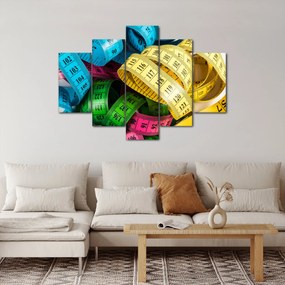 A színes méter képe (150x105 cm)