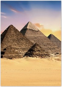 Poszterek 50x70 Egyiptomi piramisok