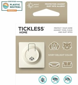 TICKLESS® Home Ultrahangos kullancs-, bolha- ésatka-riasztó háztartási használatra, bézs színű