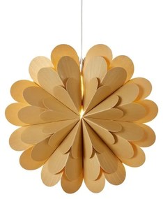 Aranyszínű függő fénydekoráció karácsonyi mintával ø 45 cm Maravilla – Markslöjd