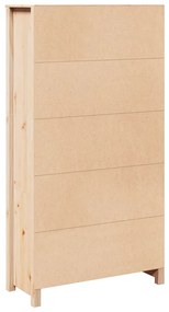 tömör fenyőfa magasszekrény 80 x 35 x 154 cm